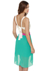 Get My Drift Fuchsia and Teal Dress